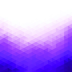 Purple Polygonal Mosaic Background, Creative Design Templates