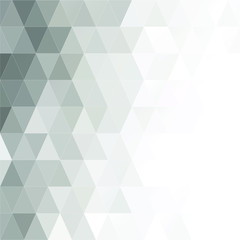 Gray Polygonal Mosaic Background, Creative Design Templates