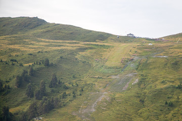 Naklejka premium Mountain and landscape in Switzerland