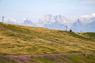 Fototapeta premium Mountain and landscape in Switzerland