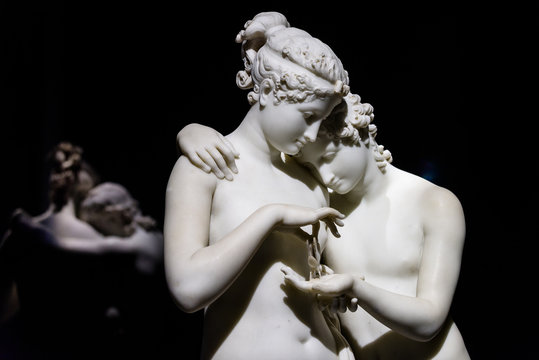 Statue di Canova, mostra a Milano , Gallerie d'Italia
