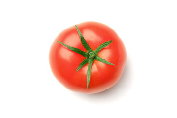 Tomato isolated on white background