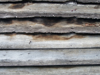 brown old wood wall.wooden texture bacground.Decaying wood plank