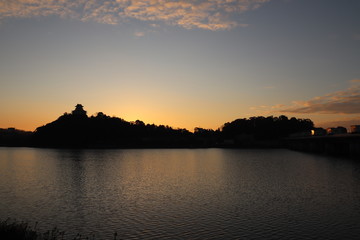 夜明け前の日本の城その１