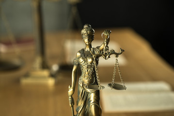 Themis Statue Justice Scales Law Lawyer Concept