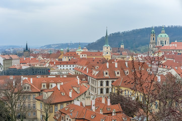 Obraz premium panoramic view of prague