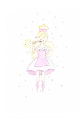 Puderzuckerfee Helene putzt sich jeden Tag die Zähne