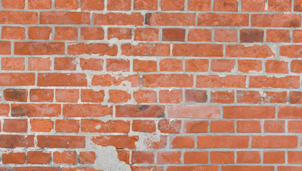 red brick wall background