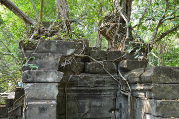 Obraz premium Verfallen, aber eindrucksvoll: Banteay Kdei, Angkor