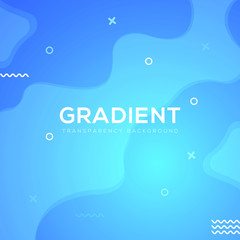 blue background gradient transparancy