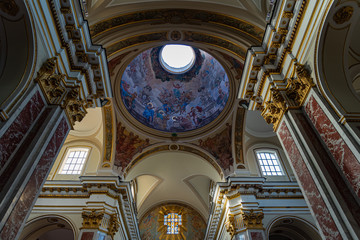 Isernia, Molise. The Cathedral of St. Peter the Apostle is the most important Catholic building of...