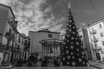 Glimpses of the historic center of Isernia, capital of the homonymous province of Molise, a...