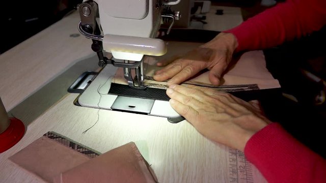 Sewing leather products. DIY handmade