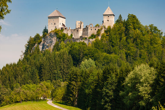 Gallenstein Castle, Municipality of Sankt Gallen, district Liezen, state of Styria, Austria