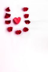 Valentine's day. Heart, love, rose. Happy valentines day, holiday. Woman day, woman's day. Feel,...