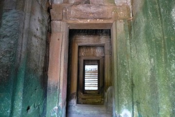 Fototapeta na wymiar unterwegs im UNESCO-Weltkulturerbe Angkor