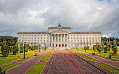 Fototapeta premium Belfast, Northern Ireland »; March 2017: Belfast City Parliament