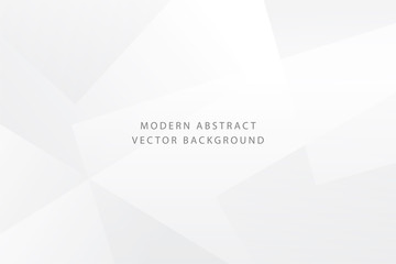 White and Grey abstract modern transparency  presentation background