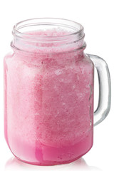 Radish juice smoothie jar, paths