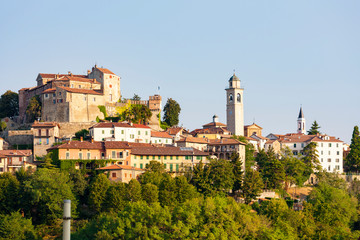 town Molare in Piedmont, Italy