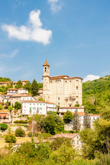 Fototapeta na wymiar old village Cessole in Asti, Italy