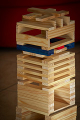 Obraz premium magic wooden kapla