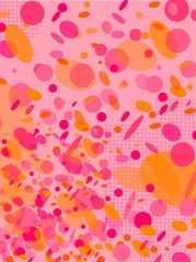 Abstract pink pattern 