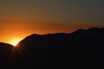 Hollywood Hils Sunset