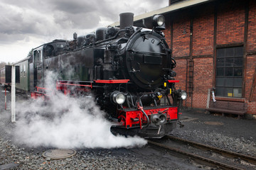 Obraz na płótnie Canvas steam engine