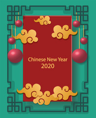 Chinese new year posters for design work