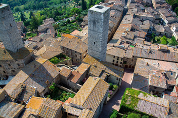 San Gimignano, Toskana, Italien