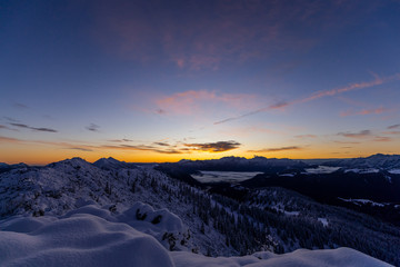 Sonnenaufgang Berchtesgaden