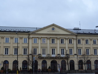 Fototapeta na wymiar Warsaw in December 2019