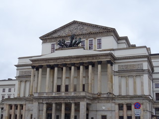 Fototapeta premium Warsaw in December 2019