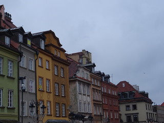 Fototapeta na wymiar Warsaw in December 2019