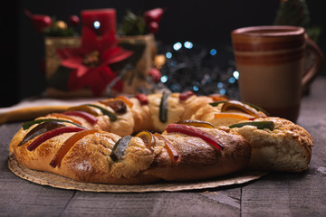 Rosca de Reyes - obrazy, fototapety, plakaty