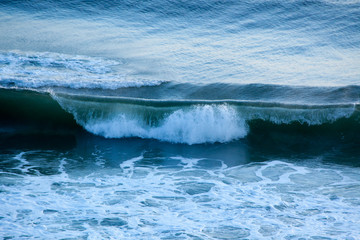 Ocean waves at Sunrise