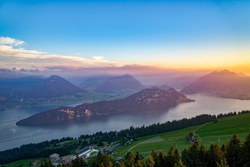 Fototapeta premium Mount Rigi Switzerland