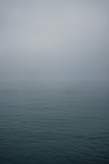 Abstract Water and Grey Fog Vertical