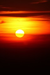 Bola de Fogo - Pôr do Sol