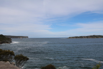 View to South Head and North Head Sydney, Australia