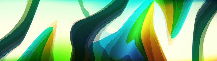 Abstract color splash vector background design