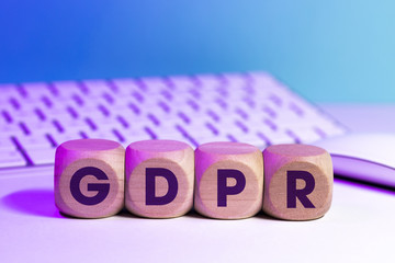 General Data Protection Regulation - GDPR concept.
