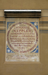 Plakette Johanes Kepler in Ulm