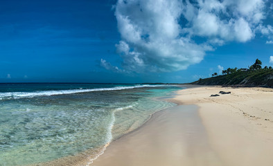Traumhafter Strand in der Karibik