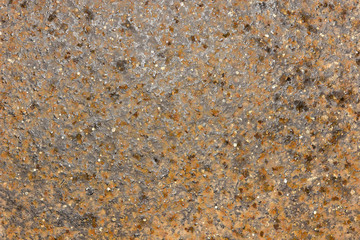 Rusty metal plate