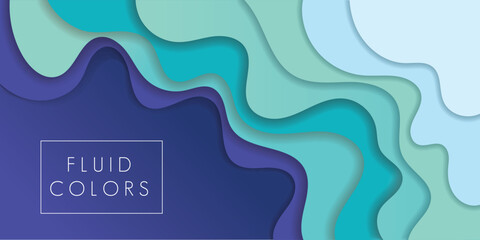 purple and green paint fluid colors background