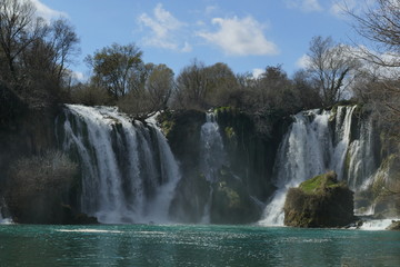 Kravice-Wasserfälle, Bosnien