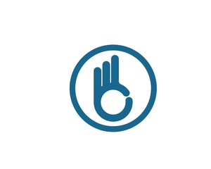 Obraz premium hand gesture icon vector illustration design