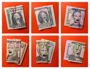Angry Yelling Presidents Money